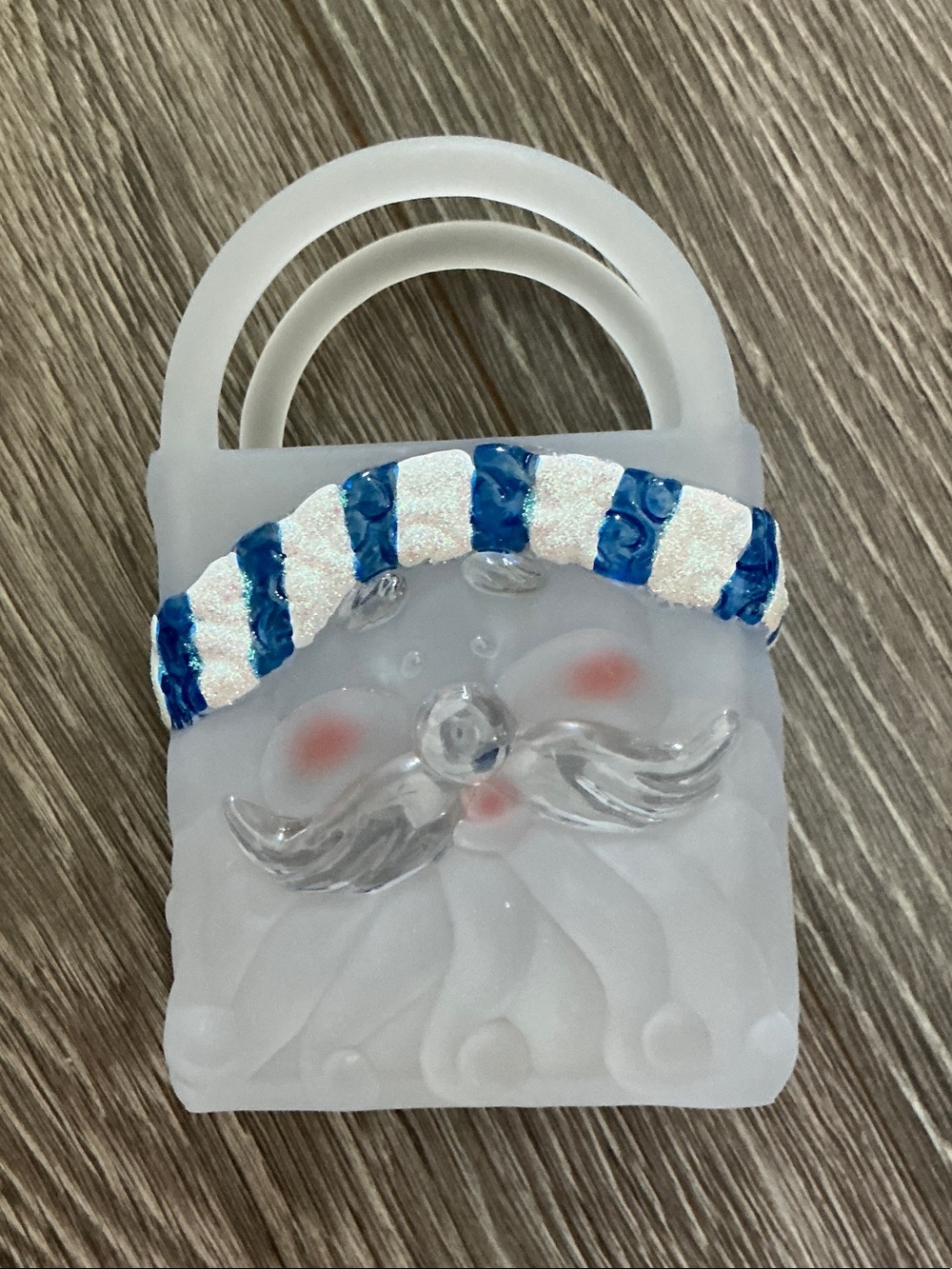Acrylic Santa Candy/Cookie Holder